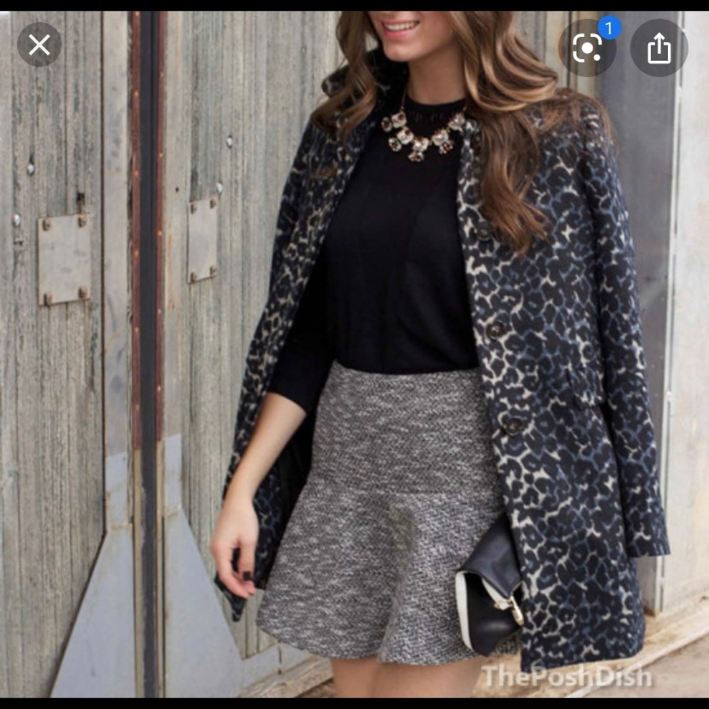 Loft leopard coat